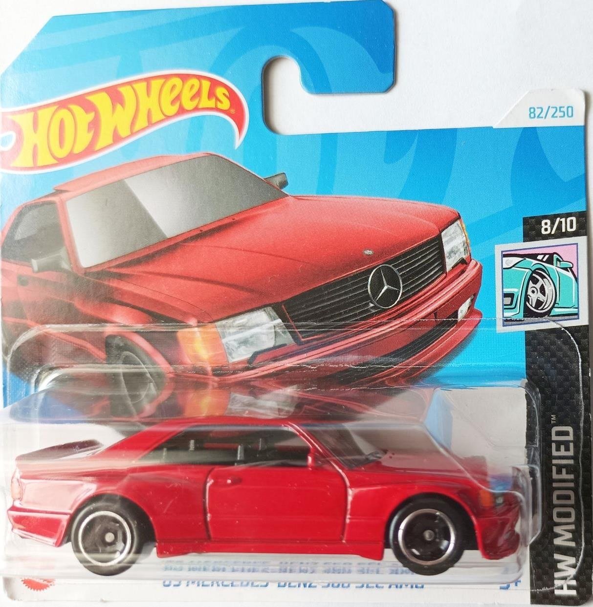 Hot Wheels HTB70 '89 Mercedes-Benz 560 SEC AMG 2024 Red – foto della community