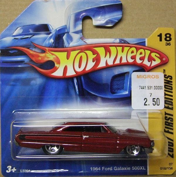 Hot Wheels L5364 1964 Ford Galaxie 500XL 2007 – photo de la communauté