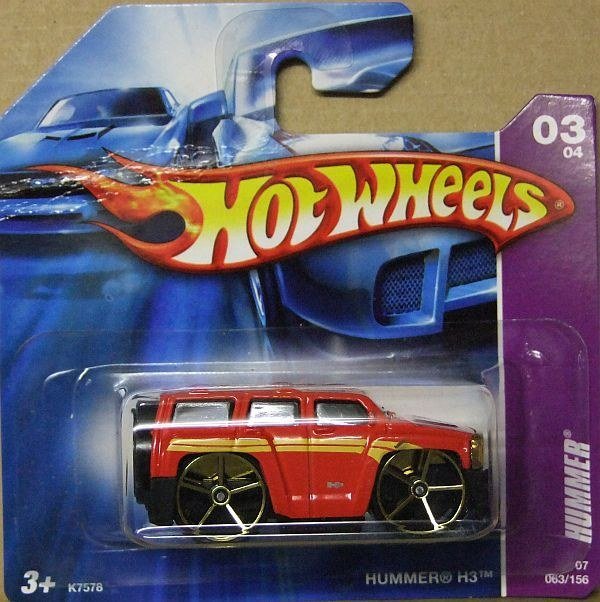 Hot Wheels K7578 Hummer H3 2007 Red – foto della community