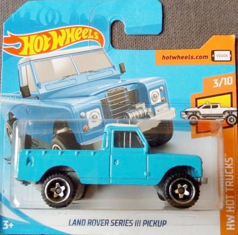 Hot Wheels FYF07 Land Rover Series III Pickup 2019 Sky Blue – foto della community