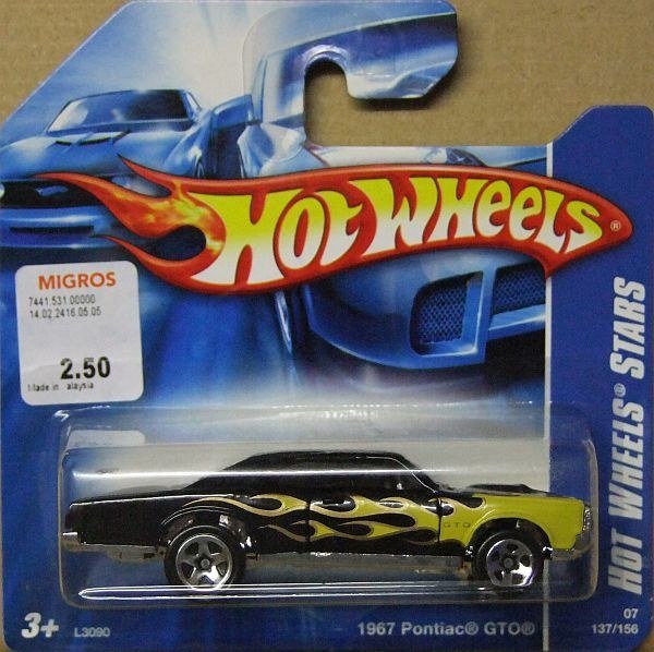 Hot Wheels L3090 1967 Pontiac GTO 2007 Metalflake Teal – photo de la communauté
