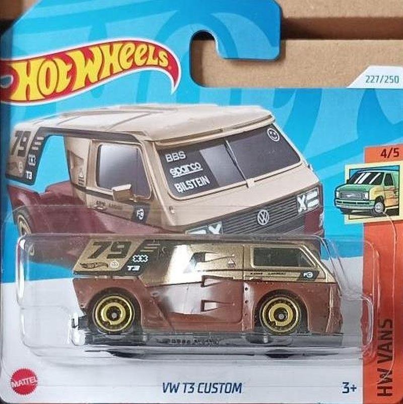 Hot Wheels HRY57 VW T3 Custom 2024 Metalflake champagne / Brown – foto della community