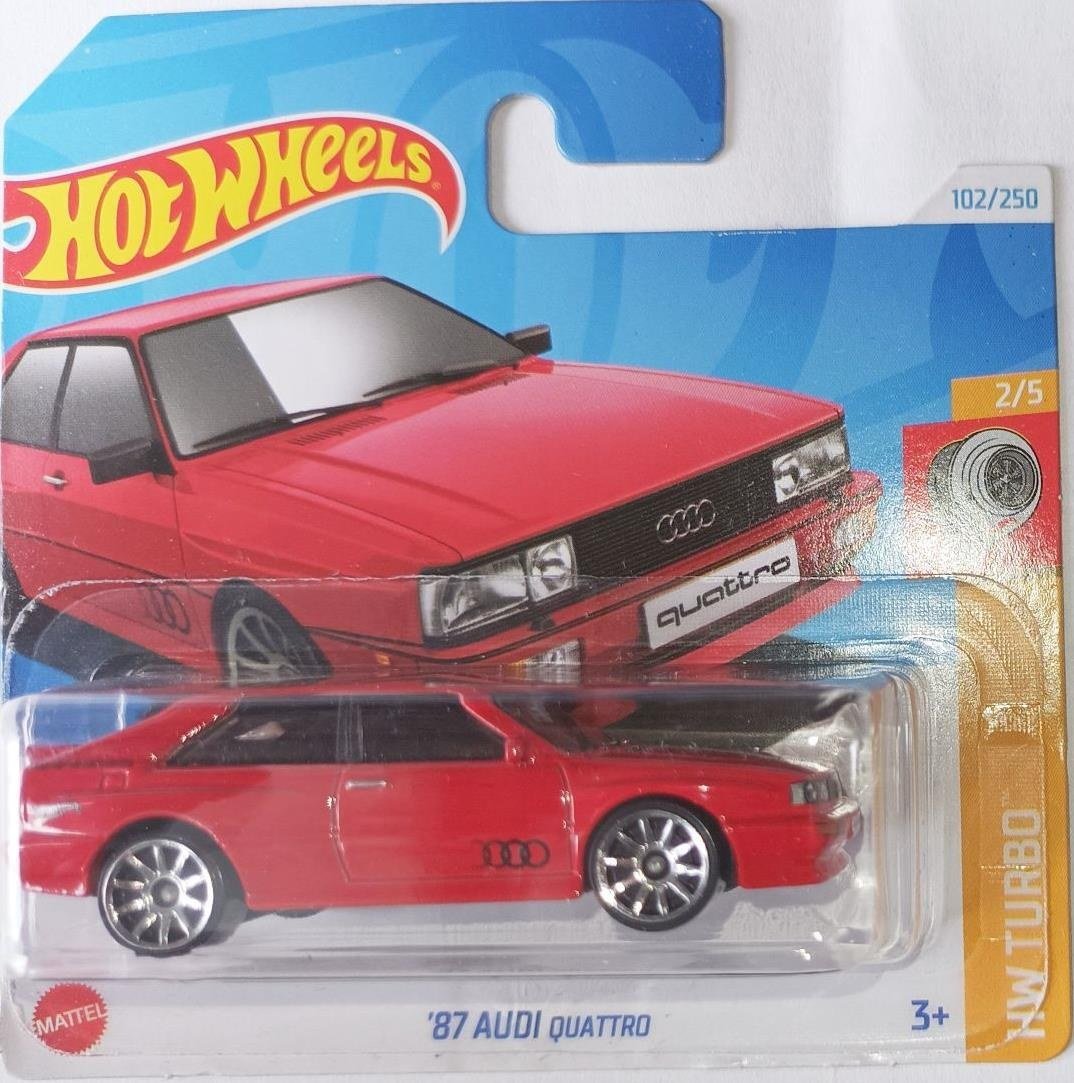 Hot Wheels HRY55 '87 Audi quattro 2024 Tornado Red – photo de la communauté