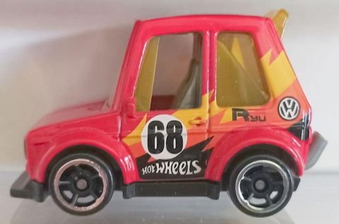 Hot Wheels HCW71 Tooned Volkswagen Golf Mk1 2022 Red Gloss – foto della community