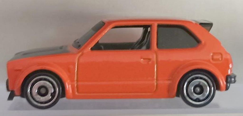 Hot Wheels HKK67 '73 Honda Civic Custom 2023 Orange – foto della community