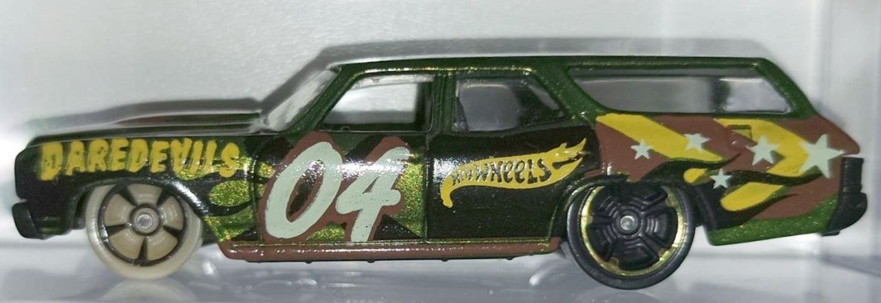 Hot Wheels FRR82 '70 Chevelle SS Wagon 2018 Metalflake olive green – foto della community