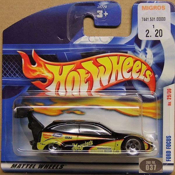 Hot Wheels 28770 Ford Focus 2001 Black – foto della community