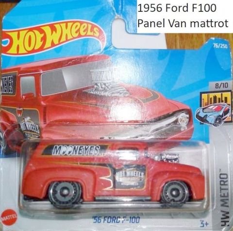 Hot Wheels HCY93 '56 Ford Truck 2022 Matte dark red – foto della community