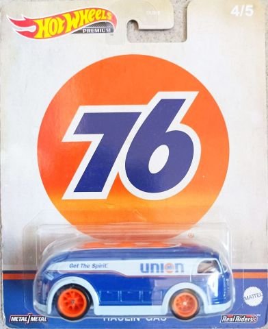 Hot Wheels HKD02 Haulin' Gas 2023 Blue & White – photo de la communauté