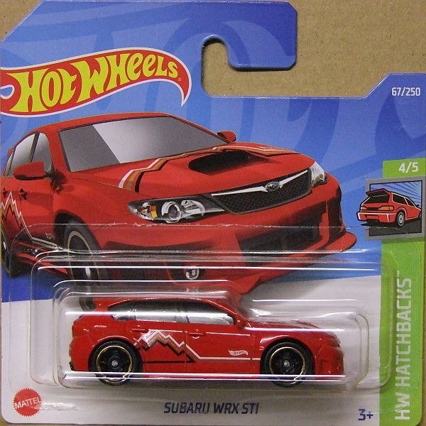 Hot Wheels HCX04 Subaru WRX STI 2022 Red – foto della community