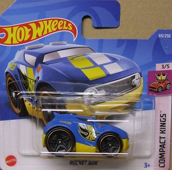 Hot Wheels HCX07 Rocket Box 2022 Light Blue – foto della community
