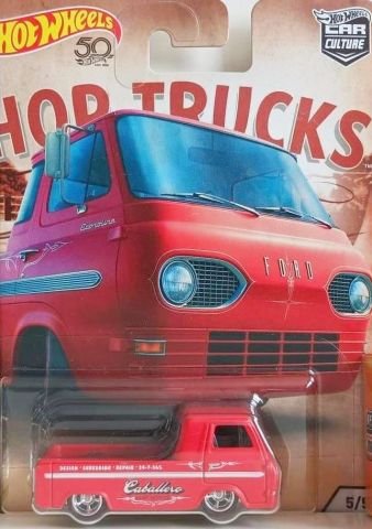 Hot Wheels FLC24 '60s Ford Econoline Pickup 2018 Matte Red – foto della community