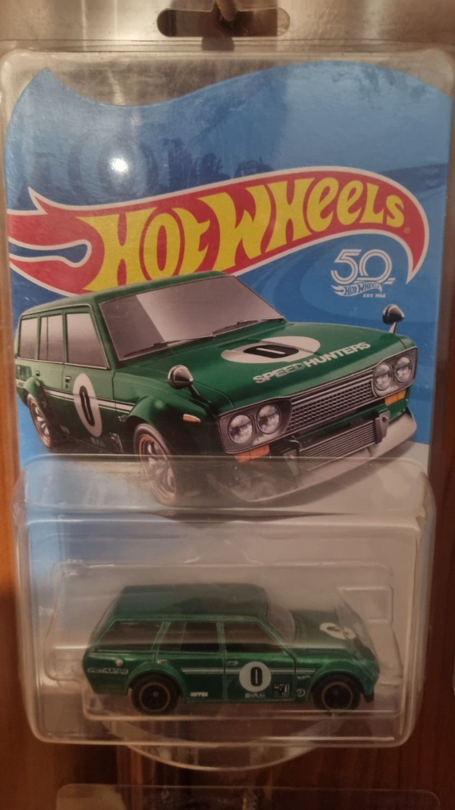 Hot Wheels GDV15 '71 Datsun Bluebird 510 Wagon 2019 Spectraflame green – foto della community
