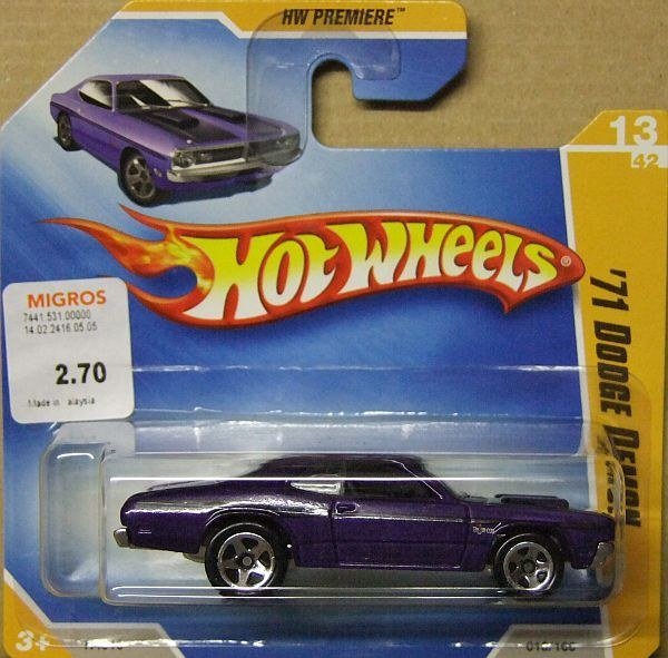 Hot Wheels N4016 '71 Dodge Demon 2009 – photo de la communauté