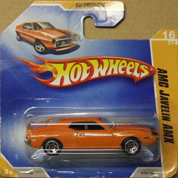 Hot Wheels N4019 AMC Javelin AMX 2009 – photo de la communauté