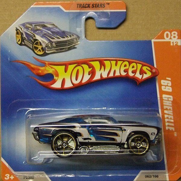 Hot Wheels P2382 '69 Chevelle 2009 Clear blue – foto della community