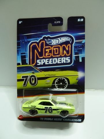 Hot Wheels JKX97 '70 Dodge Hemi Challenger 2023 Neon yellow – photo de la communauté