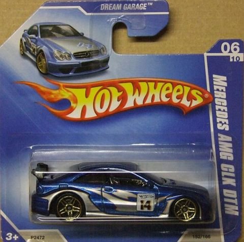 Hot Wheels P2472 Mercedes AMG CLK DTM 2009 Metalflake King Blue – foto della community