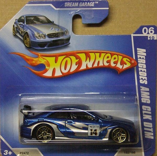 Hot Wheels P2472 Mercedes AMG CLK DTM 2009 Metalflake King Blue – foto della community