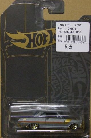 Hot Wheels GHN99 '63 Chevy II 2019 Satin Silver – photo de la communauté