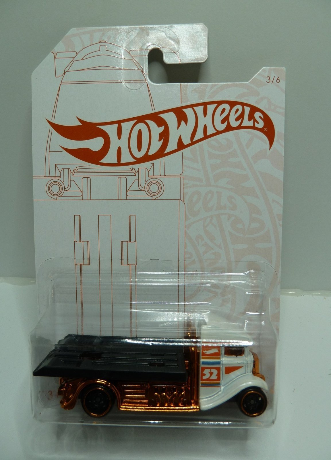 Hot Wheels GJW50 Fast-Bed Hauler 2020 Pearl White – photo de la communauté
