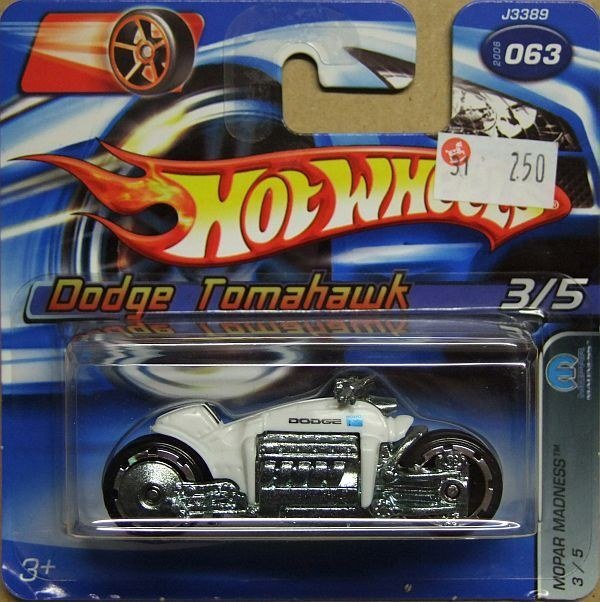 Hot Wheels J3389 Dodge Tomahawk 2006 – photo de la communauté