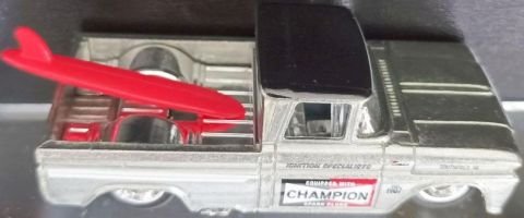 Hot Wheels FLC20 Custom '62 Chevy Pickup 2018 Unpainted – collector photo