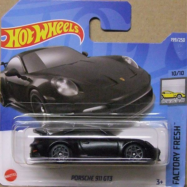 Hot Wheels HCX85 Porsche 911 GT3 2022 Matte Jet Black – photo de la communauté