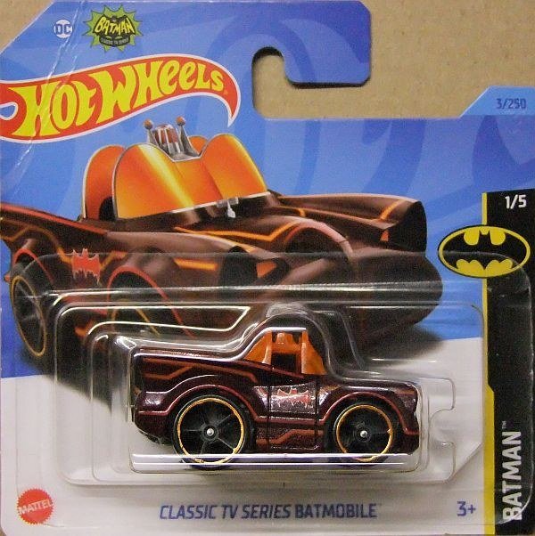 Hot Wheels HKG97 Classic TV Series Batmobile 2023 Dark Red – foto della community