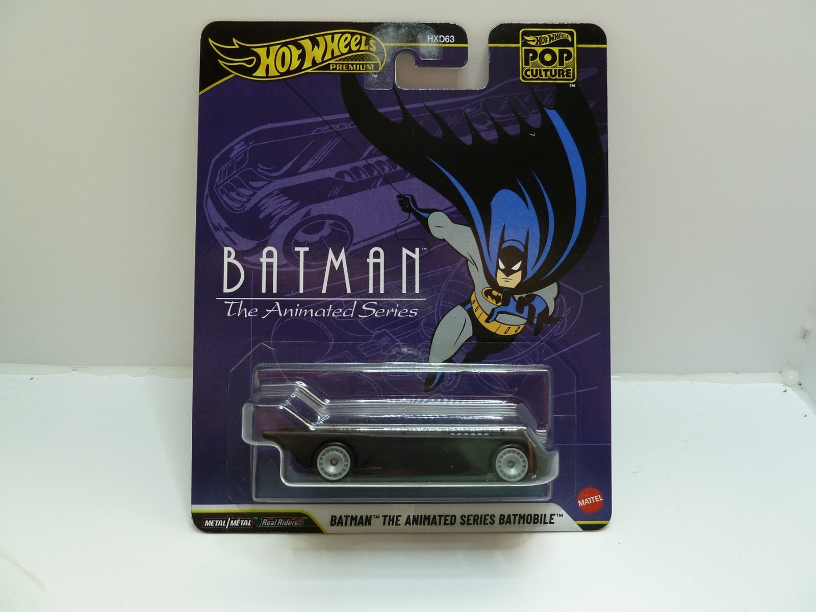Hot Wheels JHW88 Batman The Animated Series Batmobile 2026 Matte black – foto della community