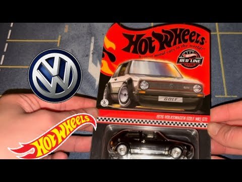 Hot Wheels Volkswagen Golf – Standbild aus dem Unboxing