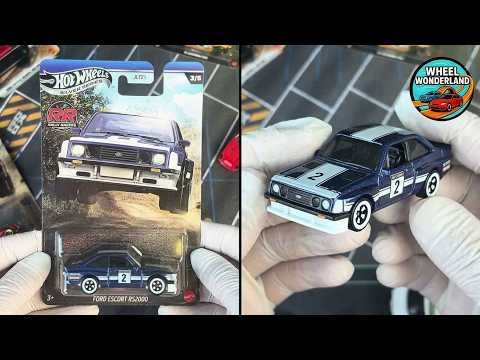 Hot Wheels Ford Escort RS 2000 – imagem do unboxing