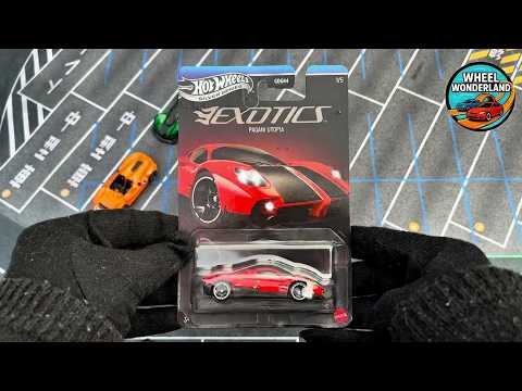 Hot Wheels Pagani Utopia – Standbild aus dem Unboxing