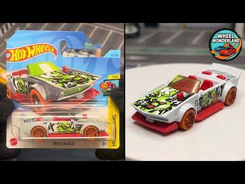 Hot Wheels HKK14 Track Manga 2023 Gray – fermo immagine dall’unboxing