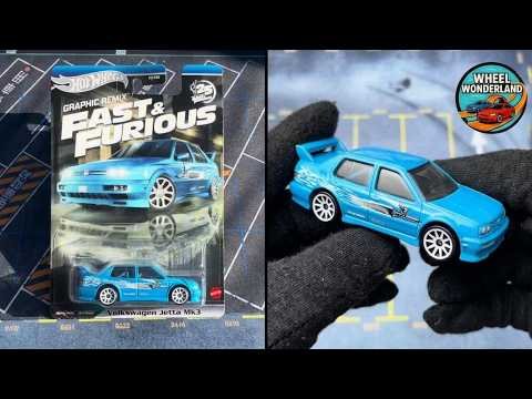 Hot Wheels JBY46 Volkswagen Jetta MK3 2025 Sky blue – fermo immagine dall’unboxing