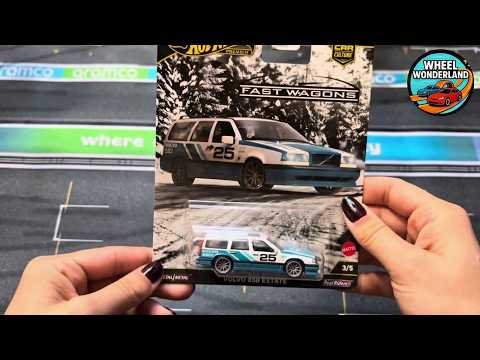 Hot Wheels Volvo 850 Estate – imagem do unboxing