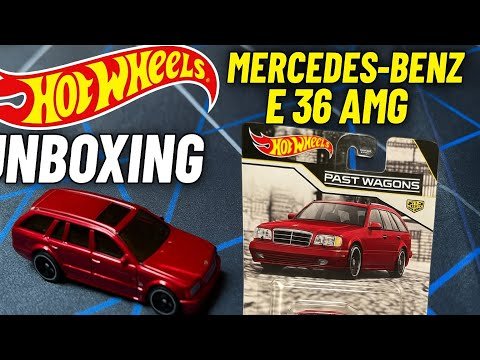 Hot Wheels Mercedes-Benz E 36 AMG – unboxing still