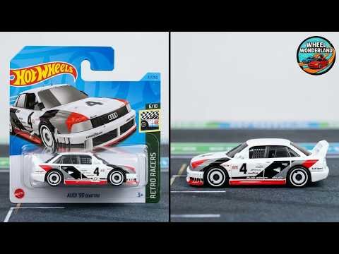 Hot Wheels HKG35 Audi '90 quattro 2023 White – image extraite de l’unboxing