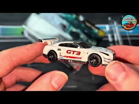 Hot Wheels JBL05 Nissan GT-R (R35) 2025 Millenium Jade – fermo immagine dall’unboxing