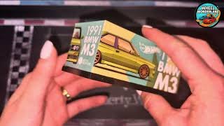 Hot Wheels 1991 BMW M3 – unboxing da Wheel Wonderland