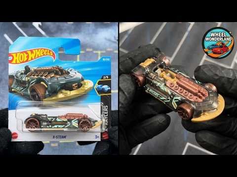 Hot Wheels JJK76 X-Steam 2026 – fermo immagine dall’unboxing