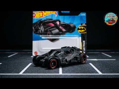 Hot Wheels JJL13 The Dark Knight Batmobile 2026 – fermo immagine dall’unboxing