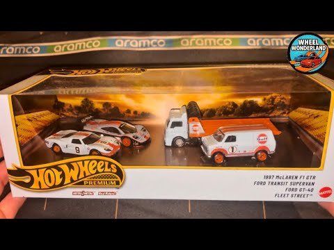 Hot Wheels JHW43 Fleet Street 2026 Gulf Racing Blue – fermo immagine dall’unboxing