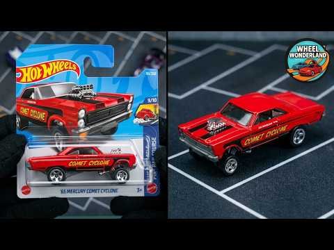 Hot Wheels JJK06 '65 Mercury Comet Cyclone 2026 Red – fermo immagine dall’unboxing