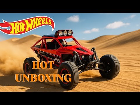 Hot Wheels Dune It Up – imagen del unboxing