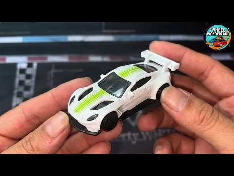 Hot Wheels JJL24 2024 Aston Martin Vantage GT3 2026 – fermo immagine dall’unboxing