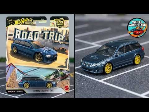 Hot Wheels Subaru Legacy GT (BP) – imagem do unboxing