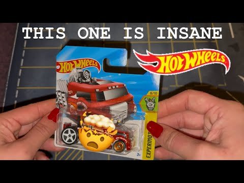 Hot Wheels Crate Racer – imagem do unboxing