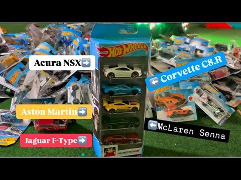 Hot Wheels HTV49 Aston Martin Vantage GTE 2024 Yellow Tang – image extraite de l’unboxing
