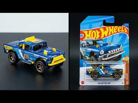 Hot Wheels Big-Air Bel-Air – imagem do unboxing